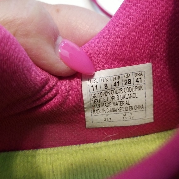 Size 11US Skechers GO RUN FORZA 3 Pink sneakers - Picture 6 of 6